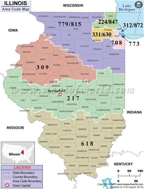 733 area code|List of Illinois area codes .